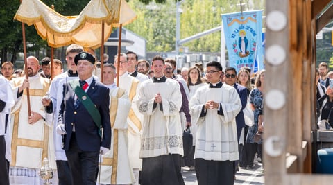 National Catholic Register: Portland's Eucharistic Procession with Archbishop Sample