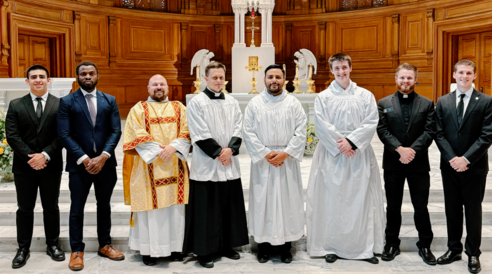 Six New Seminarians Begin Formation, Bringing Total to 33