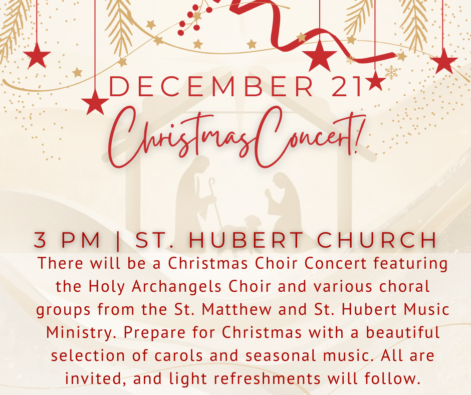 Choir Christmas Concert December 21