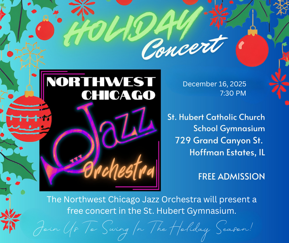 Northwest Chicago Jazz Orchestra Free Concert Dec 16