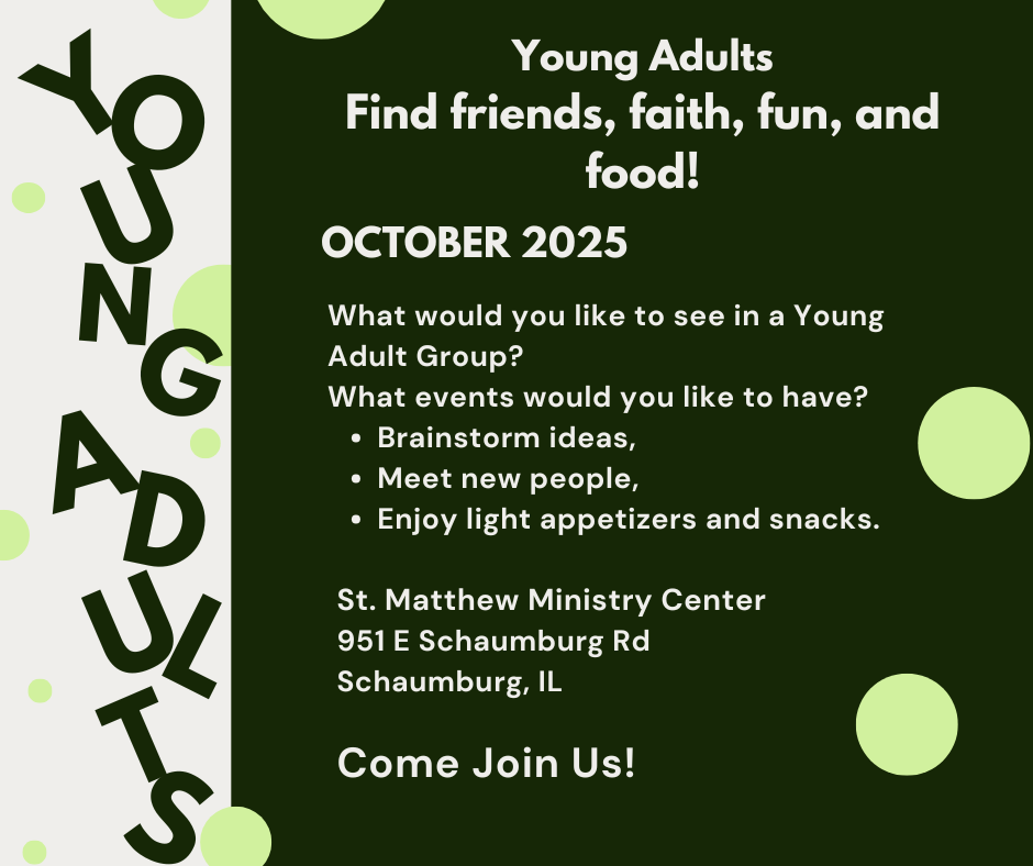 Young Adult Core Meeting October 19