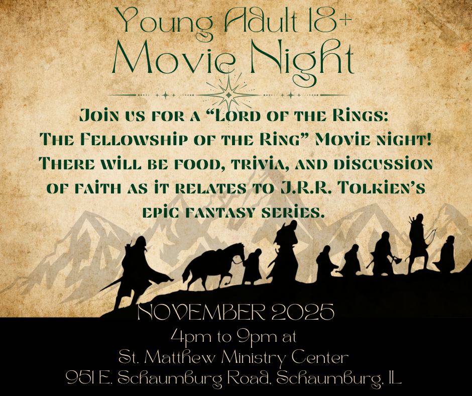 Young Adult 18+  Movie Night November 16
