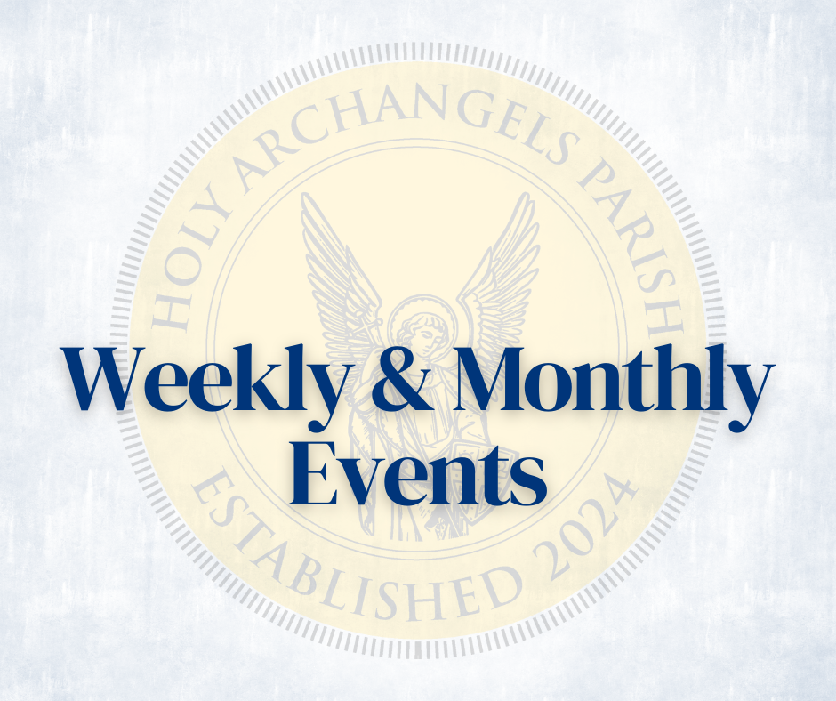 Weekly & Monthly Events