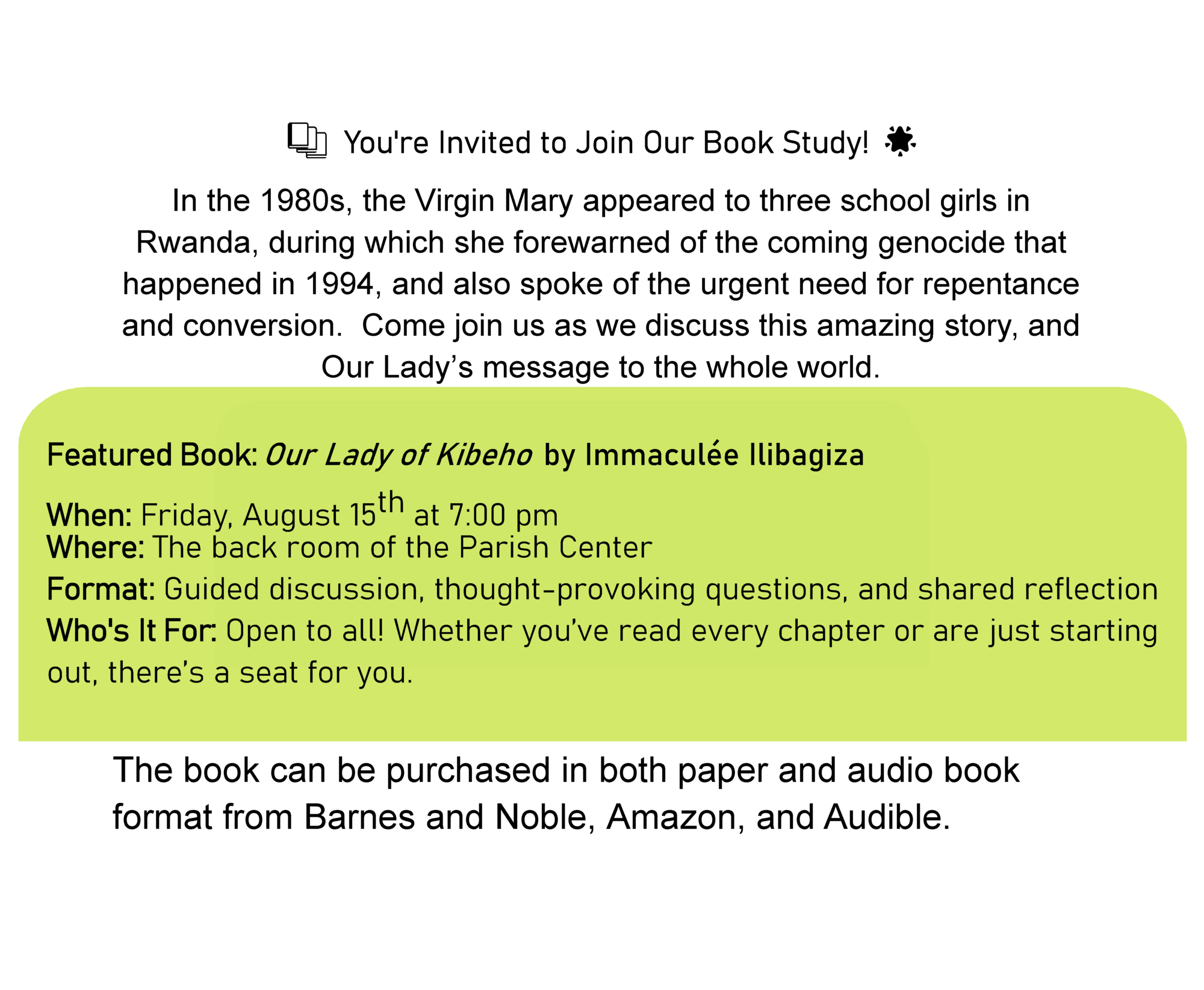 Book Study 