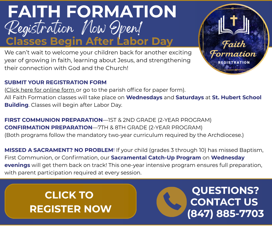 Faith Formation Registration