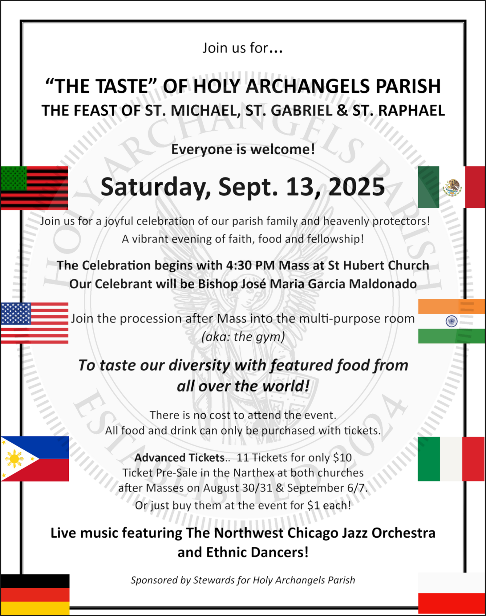 The Taste of Holy Archangels Parish September 13