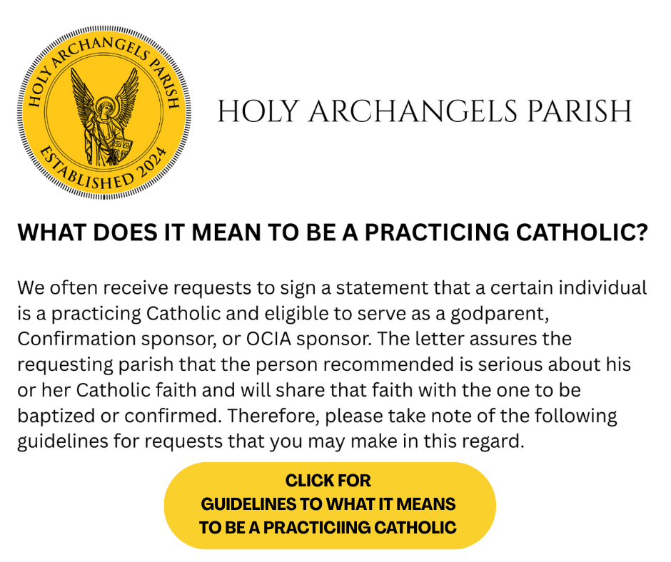 What does it mean to be a practicing Catholic