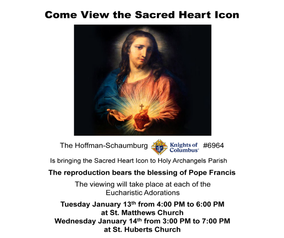 Come View the Sacred Heart Icon
