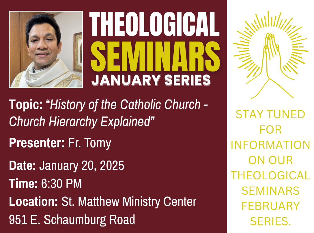 Theological Seminars January 20, 2026