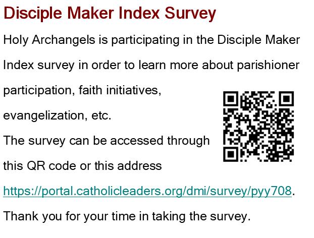 Disciple Maker Index Survey
