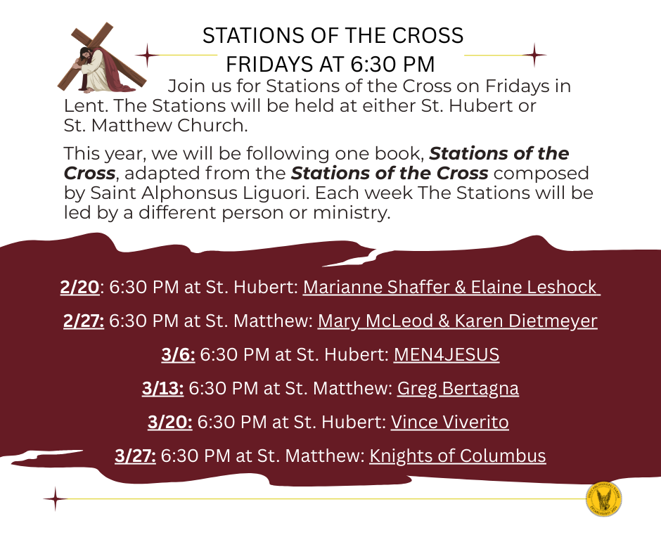 Stations of the Cross Fridays in Lent