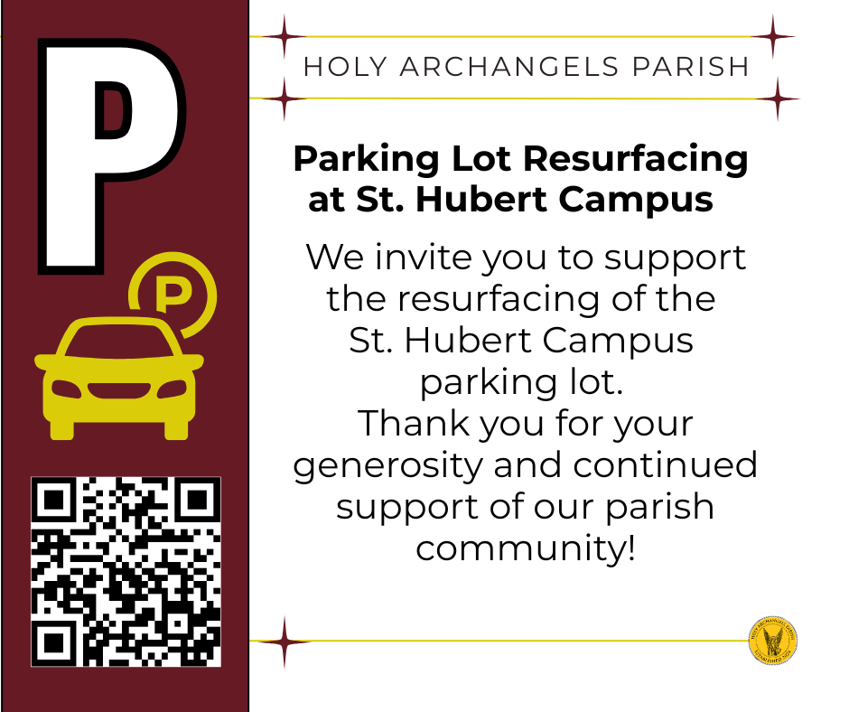 Parking Lot Resurfacing at St. Hubert Campus