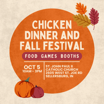 JPII Chicken Dinner & Fall Festival