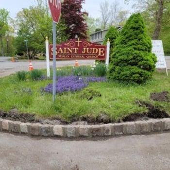 Repairs of the curb stones