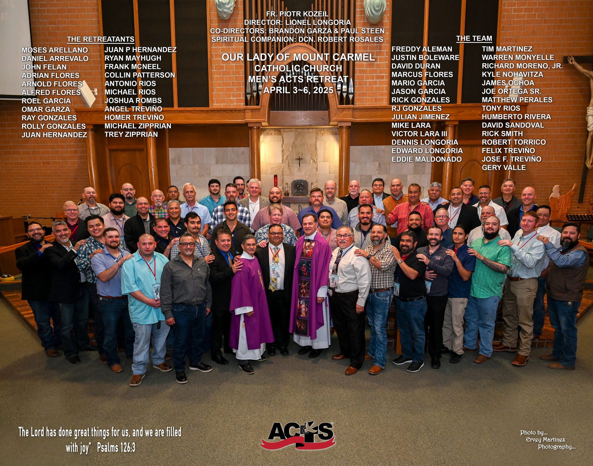 Men's April 2024 ACTS