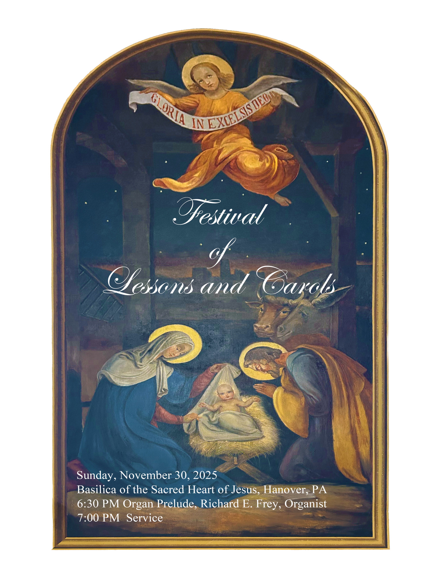 Lessons & Carols Sunday November 30,2025 at 6:30pm