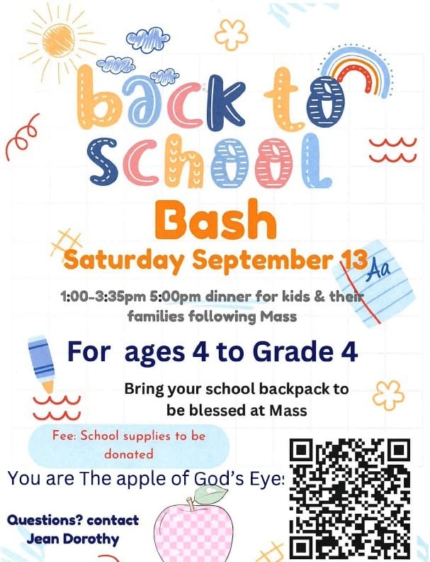 September 13 - Back to School Bash