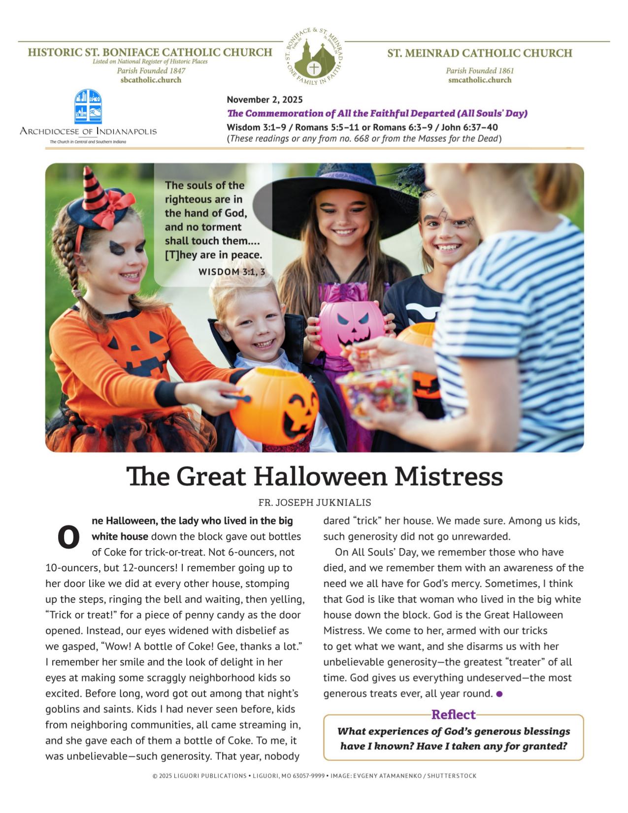 november 2, 2025 Bulletin