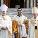 Fr. Lorenzo Penalosa, OSB, ordained priest at Saint Meinrad Archabbey