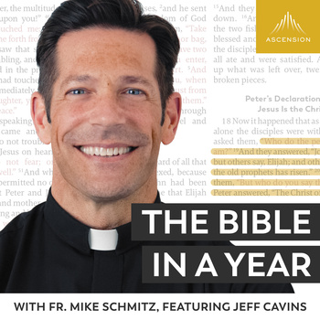 New Podcast From Fr. Mike Schmitz, featuring Jeff Cavins: The Bible In A Year