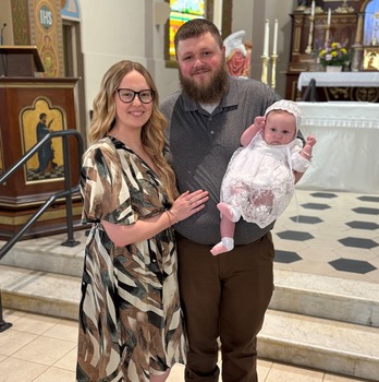 Congratulations on Baptism of Anja James Greulich