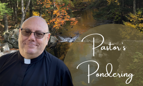 Pastor's Pondering 12/14