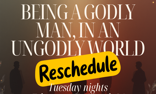 MENS RETREAT POSTPONED