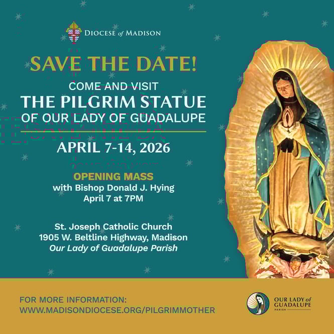 Statue of Our Lady of Guadalupe to visit Madison as part of international tour
