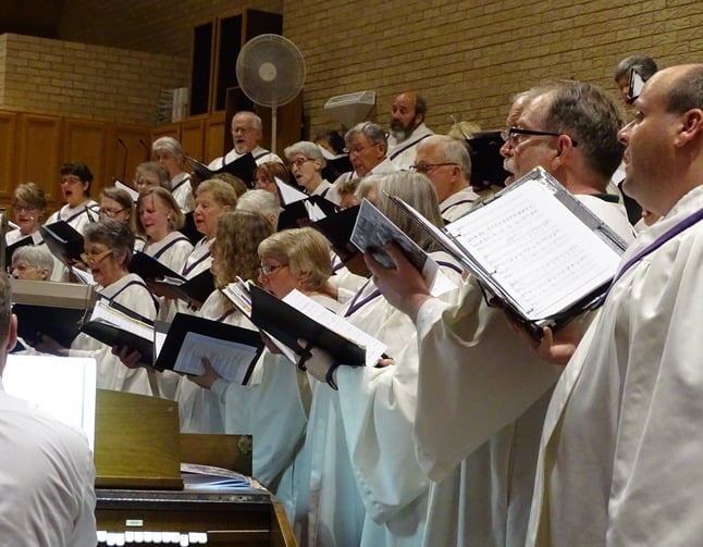 Diocesan Choir Rehearsal