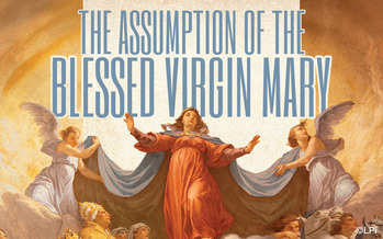 Mass primarily in English- The Assumption of the Blessed Virgin Mary