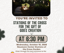 Stations of the Cross for the Gift of God’s Creation