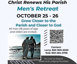 Christ Renews His Parish Men's Retreat
