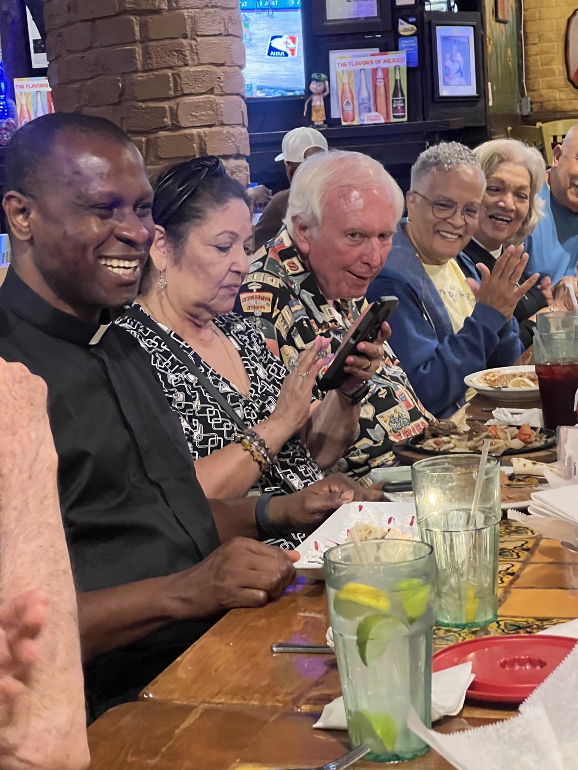 A lovely time was had by all at El Ranchito as we, Vincentians, honored Fr. Francis in serving 15 years as a Priest!