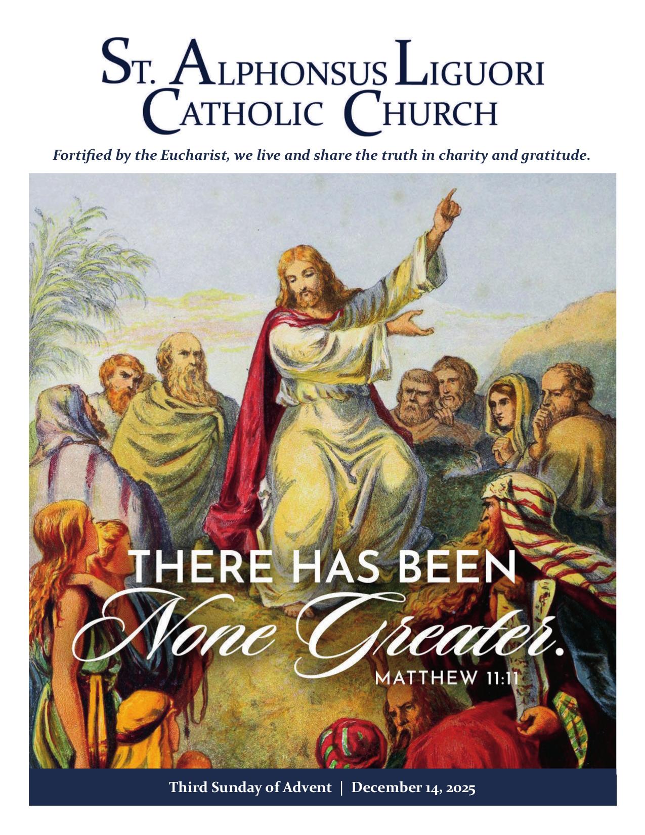 december 14, 2025 Bulletin