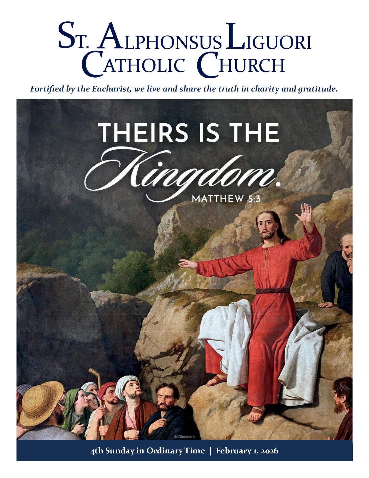 february 1, 2026 Bulletin