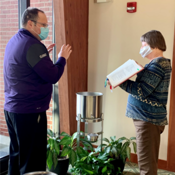 Holy Water Receptacle