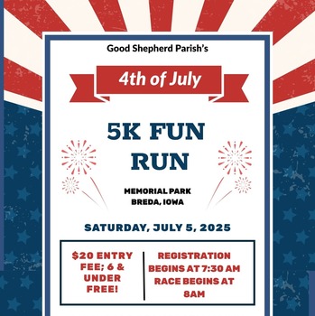 GSCP--St. Bernard Fun Run Walk on July 5th