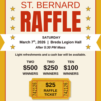 St. Bernard Raffle!