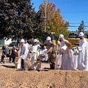 October 5, 2025:  New Adoration Chapel Ground Breaking
