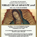 Novena Y Fiesta en Honor de la Virgen de Guadalupe