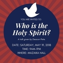 WORKSHOP: Who is the Holy Spirit (May 19th)