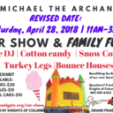 CAR SHOW DATE CHANGE DUE TO RAIN: APRIL 28, 2018