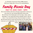 Family Picnic Day Cub Scouts
