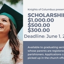 SCHOLARSHIP OPPORTUNITY!