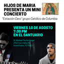 CANCELLED: Hijos de Maria Mini Concierto - August 10th