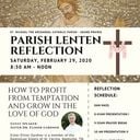 Parish Lenten Reflection February 29, 2020