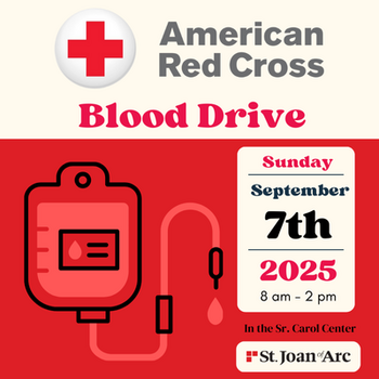 Red Cross Blood Drive Sept 7th