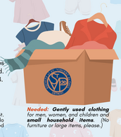 Clothing Drive October 11 and 12