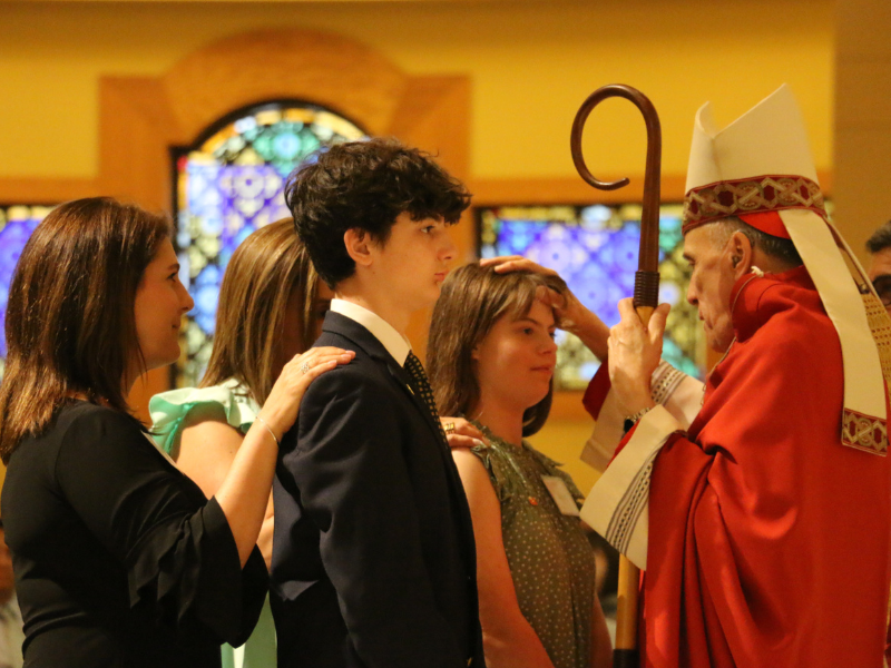 Teen Confirmation at Christ the Redemeer Catholic Church