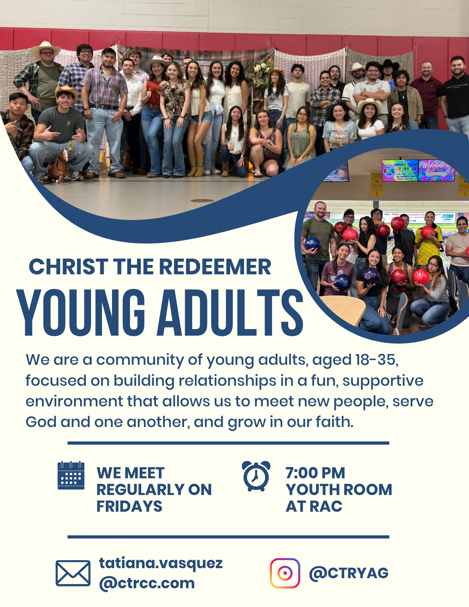 Christ the Redeemer Young Adults inforrmation